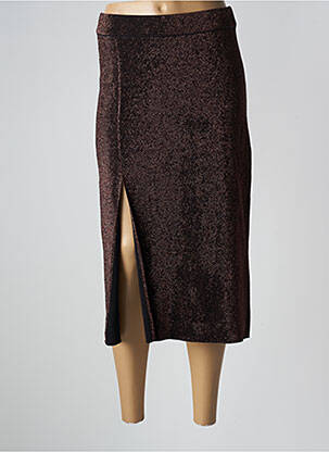 Fustă lungă maro DEUX. BY ELINE DE MUNCK femeie