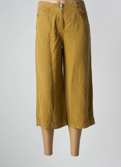 Pantalon trei sferturi verde MANGO femeie