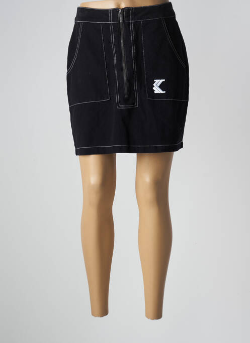 Fustă scurtă negru KAMI femeie