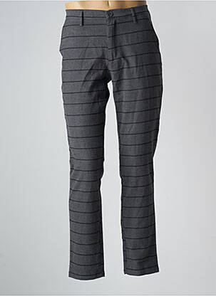 Pantalon chino elasticitate mărime normală gri BRUCE & BUTLER  bărbat