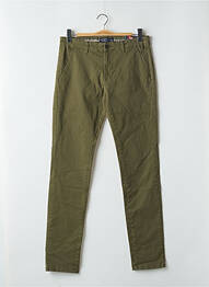 Pantalon chino elasticitate mărime normală verde BRUCE & BUTLER  homme