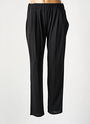 Pantalon drept elasticitate mărime normală negru WEEK END A PARIS femeie