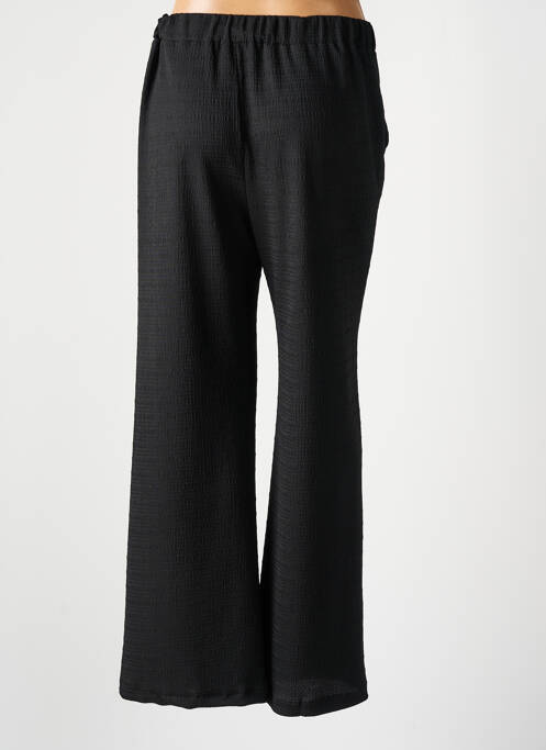 Pantalon larg negru EMA BLUE'S femeie