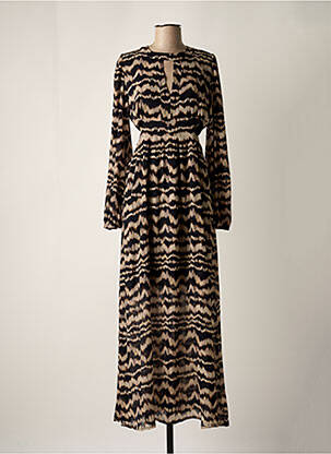 Rochie lungă bej OPULLENCE femeie