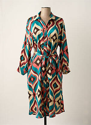 Rochie midi albastru VIE TA VIE femeie