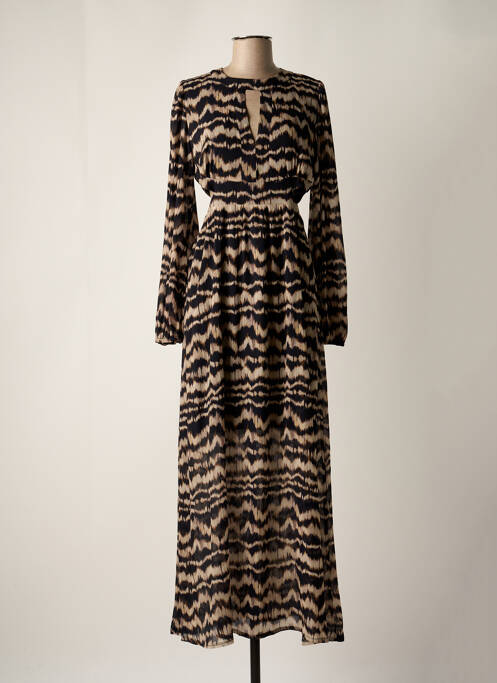 Rochie lungă bej OPULLENCE femeie