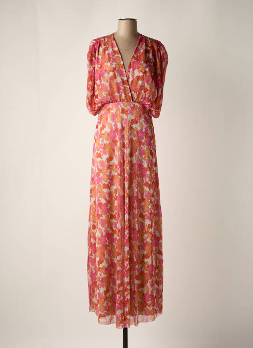 Rochie lungă portocaliu HOLLY & JOEY femeie