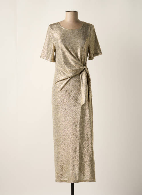 Rochie lungă auriu OPULLENCE femeie