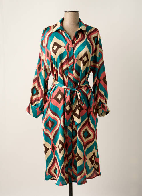 Rochie midi albastru VIE TA VIE femeie