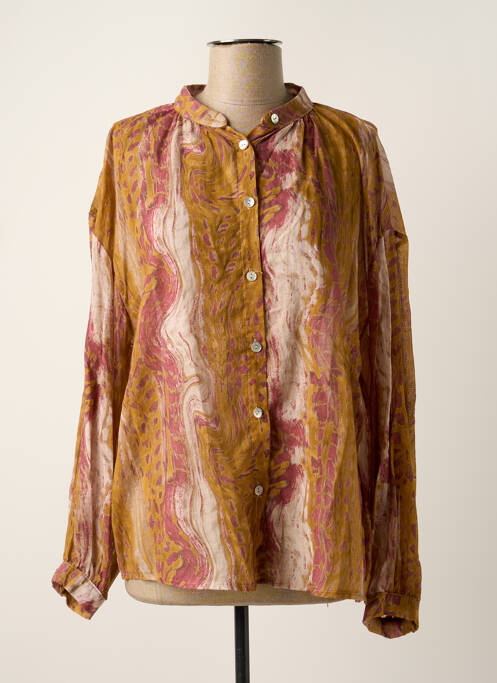 Cămașă maro EMA BLUE'S femeie