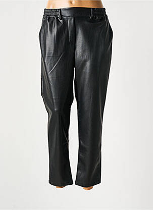 Pantalon slim talie elastică negru NINETTE femeie