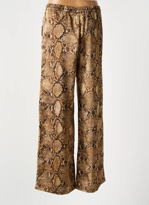 Pantalon larg maro SCARLET ROOS femeie