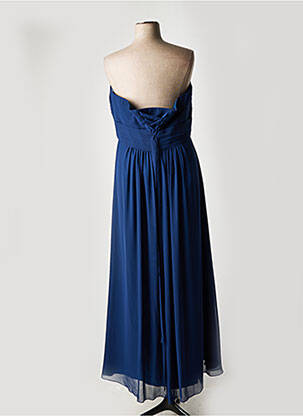 Rochie lungă fără mâneci fără mâneci albastru FASHION NEW YORK femeie