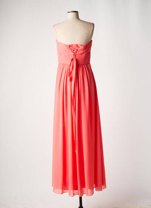 Rochie lungă roz FASHION NEW YORK femeie