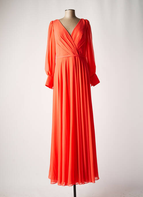 Rochie lungă roz FASHION NEW YORK femeie