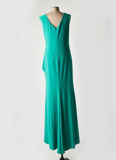 Rochie lungă verde FASHION NEW YORK femeie