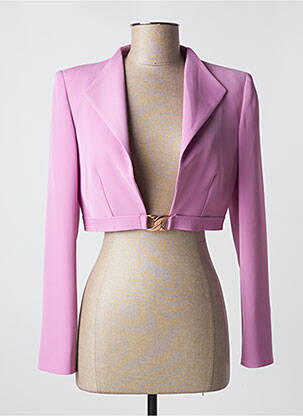 Bolero mâneci lungi violet EDAS femeie