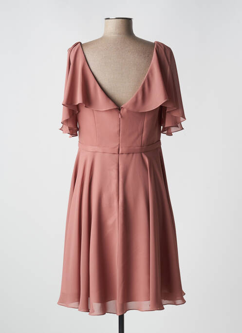 Rochie midi roz FASHION NEW YORK femeie