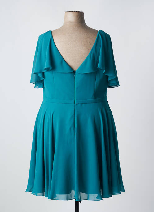 Rochie midi albastru FASHION NEW YORK femeie