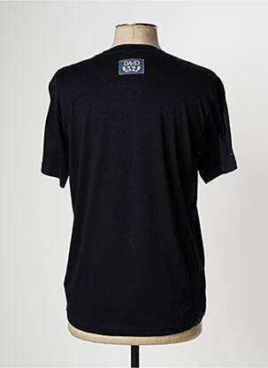 Tricou elasticitate mâneci scurte negru DAVID bărbat