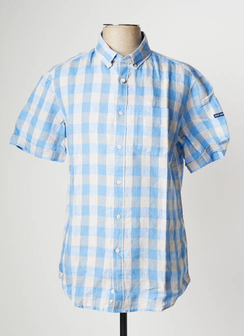 Cămașă cu mâneci scurte albastru SAINT JAMES bărbat