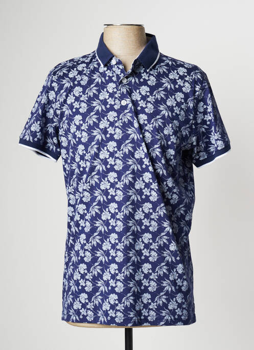 Polo albastru REVER MILE bărbat