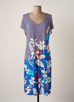 Rochie midi albastru BARANDI femeie