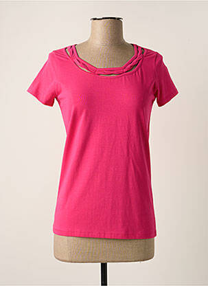 Tricou roz COWEST femeie