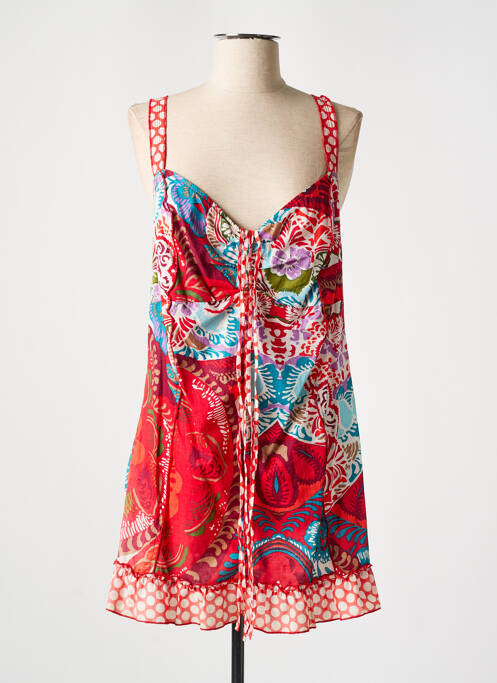 Tunică mâneci lungi roșu FRED SABATIER femeie