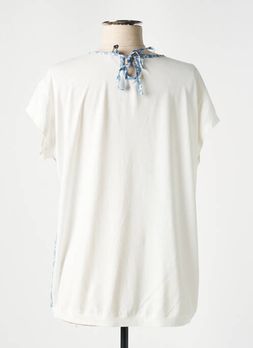 Top albastru MAT DE MISAINE femeie