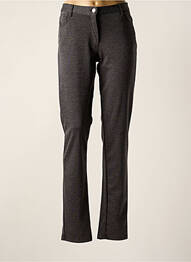 Pantalon drept elasticitate mărime normală gri COWEST femme