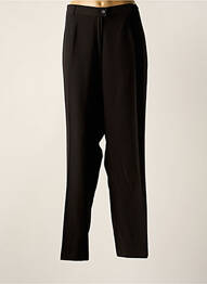 Pantalon drept țesătură poplin mărime normală negru GERKE MY PANTS femme
