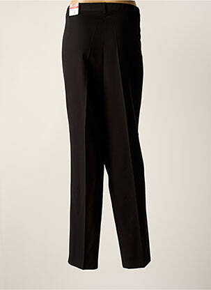 Pantalon drept țesătură poplin mărime normală negru GERKE MY PANTS femeie
