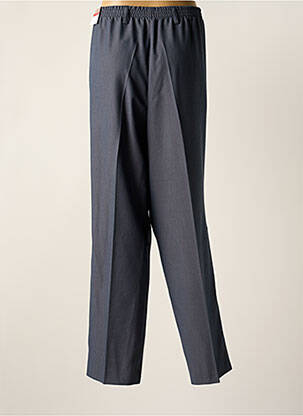 Pantalon drept talie elastică mărime normală albastru GERKE MY PANTS femeie