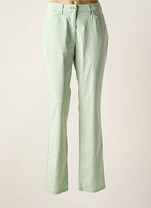 Pantalon slim verde GERKE MY PANTS femeie