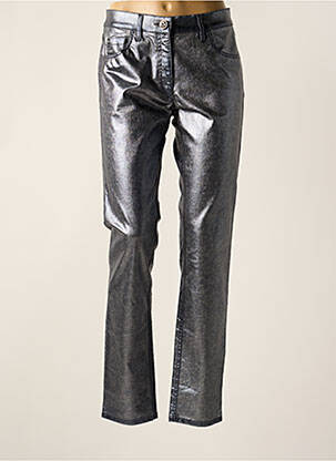 Pantalon slim gri ZERRES femeie