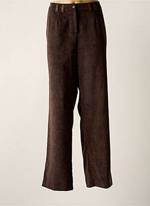 Pantalon drept maro FRANCOISE F femeie