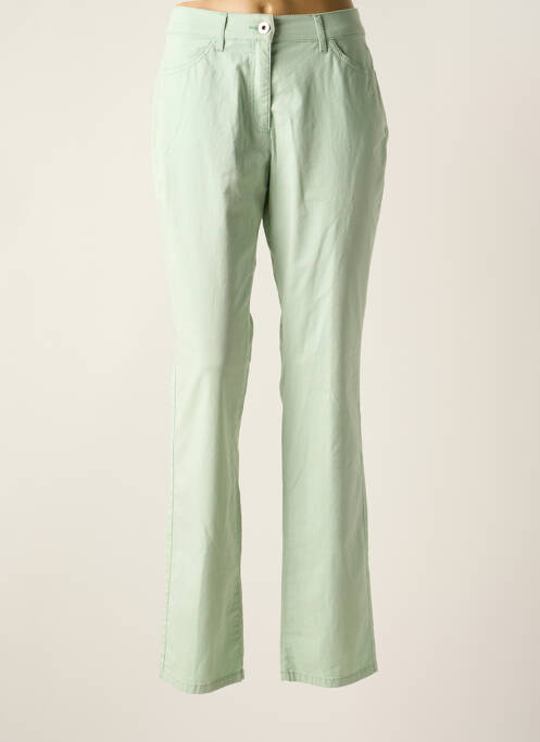 Pantalon slim verde GERKE MY PANTS femeie