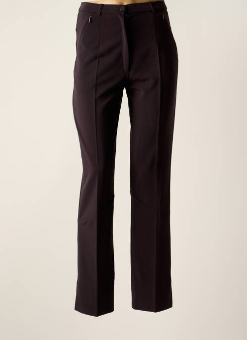 Pantalon drept violet CHRISTINE LAURE femeie