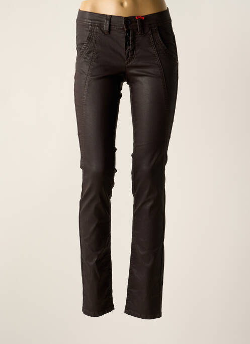 Pantalon slim maro ASCARI femeie