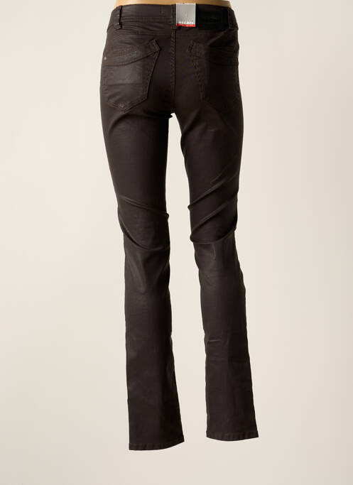Pantalon slim maro ASCARI femeie