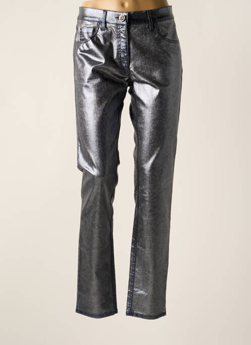 Pantalon slim gri ZERRES femeie