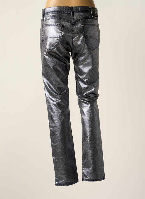 Pantalon slim gri ZERRES femeie