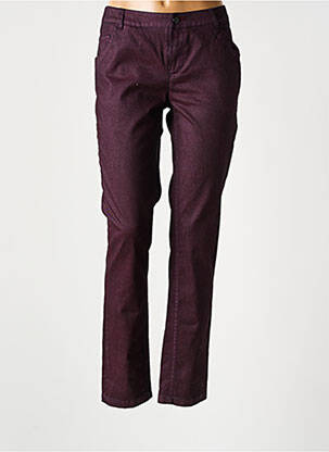Pantalon buzunare talie joasă violet AKELA KEY femeie