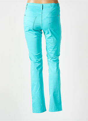 Pantalon slim buzunare albastru COWEST femeie