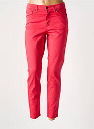 Pantalon 7/8 elasticitate mărime normală roșu LCDN femme