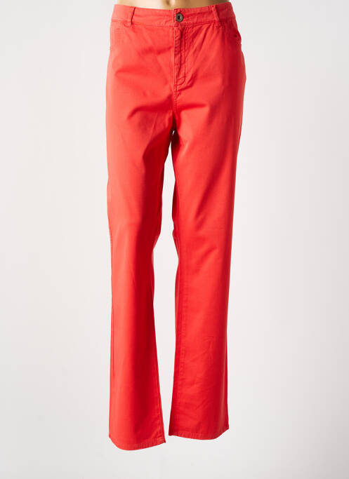 Pantalon drept portocaliu FRED SABATIER femeie