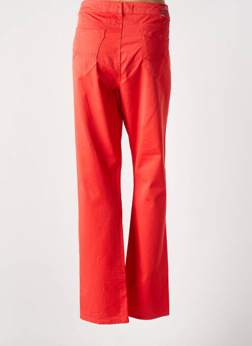 Pantalon drept portocaliu FRED SABATIER femeie