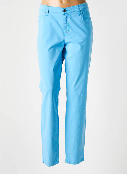 Pantalon slim albastru LCDN femeie