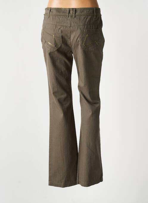 Pantalon drept verde SALT & PEPPER femeie